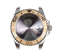 PVUVTNAHW Gold Stainless Steel with Sapphire Crystal Water Resistant Watch Case Compatible for Nh35A Nh36 Mechanical Automatic Movement(3)