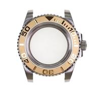 PVUVTNAHW Gold Stainless Steel with Sapphire Crystal Water Resistant Watch Case Compatible for Nh35A Nh36 Mechanical Automatic Movement(2)