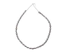 PVUVTNAHW Gray Rice Beads AAA Natural Freshwater Pearls Loose for Jewelry Making DIY Accessories(7-8mm-AAA)
