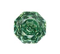 PVUVTNAHW Green Millennium Octagon Rose Cut 5A Cubic Zirconia Loose Gemstones For Jewerly Making(6.0mm)