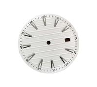 PVUVTNAHW New 33.5mm Watch Dial Green Luminous Watch Faces Men's Watch Replacement Parts Compatible for NH35/NH36/4R/7S Movement(B)