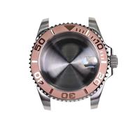 PVUVTNAHW Rose Gold 316L Steel with Sapphire Crystal Water Resistant Watch Case Compatible for Nh35 Nh36 Mechanical Automatic Movement(3)