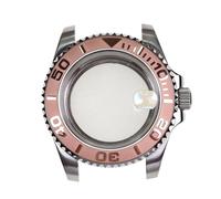 PVUVTNAHW Rose Gold 316L Steel with Sapphire Crystal Water Resistant Watch Case Compatible for Nh35 Nh36 Mechanical Automatic Movement(4)