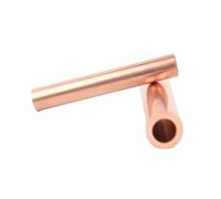 PVUVTNAHW T2 Copper Tube OD38mm Outer Diameter 38mm Wall Thick 1.5/2/3mm Capillary Hollow Copper Pipe(38x1.5mm-245mm)
