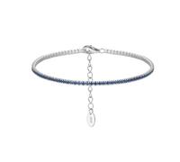 PVUVTNAHW Tennis Bracelet 925 Sterling Silver 1.5mm Bazel Setting Zircon for Women Luxury Chain Bracelet(SB190-P-D)