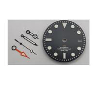 PVUVTNAHW Watch Hands and 29mm Dial Set Watch Accessories Compatible for NH34N/H34A Automatic Movement Colored Watch Needles Watch Faces(A)