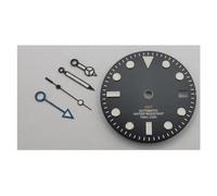 PVUVTNAHW Watch Hands and 29mm Dial Set Watch Accessories Compatible for NH34N/H34A Automatic Movement Colored Watch Needles Watch Faces(E)