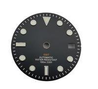 PVUVTNAHW Watch Hands and 29mm Dial Set Watch Accessories Compatible for NH34N/H34A Automatic Movement Colored Watch Needles Watch Faces(Black)