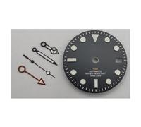PVUVTNAHW Watch Hands and 29mm Dial Set Watch Accessories Compatible for NH34N/H34A Automatic Movement Colored Watch Needles Watch Faces(C)