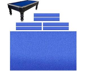 PVYGDXYI Billiard Cloth Pool Table Felt Fast Speed Solid Color 7Ft 8Ft 9Ft Snooker with 6 Strips Fot Bar Hotel Professional Durable Cloth,002,9ft