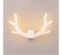 PVYGDXYI Classic Rustic Wall Lighting Antler Wall Lamp Light Wall-Mounted LED Indoor Lighting Fixture Modern Minimalist Aisle Corridor Lamp - Living Room Bedside,Chandelier -66(White,No Pull Switch)
