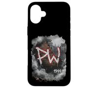 PW 1944 Warsaw Uprising Graffiti Brick Wall Resistance Art Case for iPhone 16 Plus