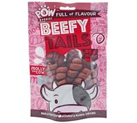 PW Buddies Molly the Cow Beefy Tails - Pack of 2 - These Treats Are Rawhide Free With Extra Vitamins And Minerals - A Complementary Pet Food For Adult Dogs