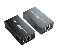 PW-HT239-IR 4K HDMI Extender Over Ethernet, Ultra HD 4K@60Hz Over Cat5e/6 Up to 200ft/60m, Extended Audio and Video, Supports Loop Out, IR, HDCP 2.2/1.4 YUV 444