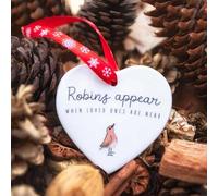 PW TOOLS Ceramic Heart Hanging Ornament, Ceramic Tree Ceramic Decor I You Lived Next Door Ornament Sign, Heart-Shaped Hanging Ornament Home Decor