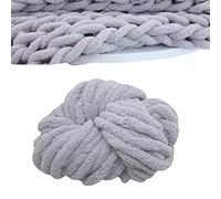 PW TOOLS Chunky Knit Blanket Yarn, Chenille Super Soft, 2.5cm x 18m, Polyester, Hand Knitting, Crocheting, Crafts