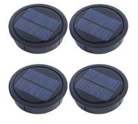 PW TOOLS Garden Solar Light Round Box With Waterproof Panel Top Replacement for Battery Lantern