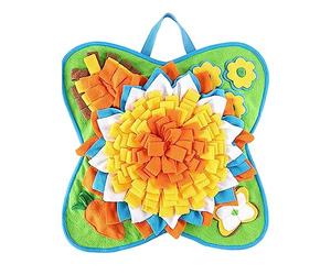 PW TOOLS Sniff Mat for Dogs, Pets Snuffle Mat for Foraging, Interactive Feed Game for Boredom, Non-Slip Pet Snuffle Pad for Rabbits, Guinea Pigs, Chinchillas, Ferrets