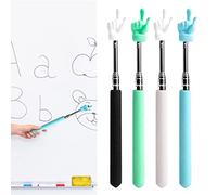PW TOOLS Telescopic Teachers Pointer, 1/4 Teaching Pointer Stick Finger Pointer Stick, Handheld Presenter, Hand Pointers for Teaching, Lecture, Presentations