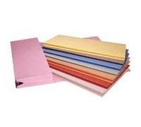 Exacompta Guildhall Full Flap Pocket Wallet, 315gsm, Foolscap - Blue, Pack of 50