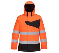 PW2 Hi-Vis Winter Jacket | High Visibility Coat | Orange Or Yellow | S-4XL