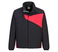 PW2 Softshell Jacket (Black & Red) Large