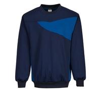 Portwest PW2 Mens Sweatshirt Navy / Royal Blue 3XL