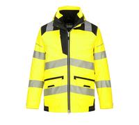 PW3 Hi-Vis Breathable 5-in-1 Jacket | High Visibility Coat | S-5XL