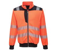 PW3 Hi-Vis modern Zipped Sweatshirt RIS 3279 -Portwest PW370
