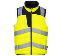 PW3 Segmented Hi Vis Bodywarmer/ Gilet Class 2-RIS 3279 Portwest PW374