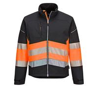 Portwest Pw3 Hi-Vis Softshell Jacket Class 1