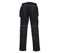 (Black, 28") Portwest PW3 Stretch Holster Trousers
