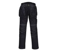 Portwest Holster Work Trousers T602 PW3 Reinforced Durable Black Short 33"