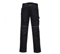 PW304 - PW3 LIGHTWEIGHT STRETCH TROUSERS BLACK PW304BKR36 Portwest