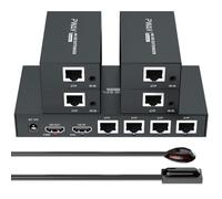 PWAY 4K HDMI Extender Splitter 1x4