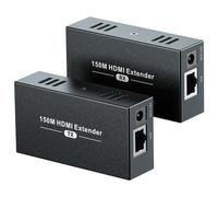 PWAY DT264 HDMI Extender Over Ethernet - 1080p, Up to 492ft (150m), Direct 1 to 1 Extender Over CAT5e/6/7, Loop Out
