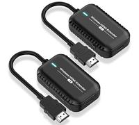 PWAYTEK Wireless HDMI Transmitter and Receiver - 4K Decode, 50M/164FT Long Range, Dual-Band 2.4G/5G, Plug & Play Video/Audio Streaming Kit for TV/Monitor/Projector