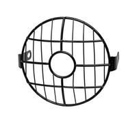 PWBDGTRU 6" Mesh For Chopper Decor Black Motorbike Accessories Grilles Headlights