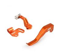 PWBDGTRU Motorcycle Easy Pull Clutch Lever System Two Fingers Shorty Stunt Clutch Levers for CFMOTO 800MT 800 MT N39° 2021 2022 2023 Levers Brakes