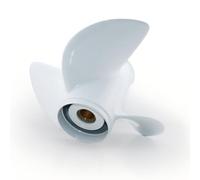 PWCMAN 14x11 Aluminum Outboard Propeller Compatible with Yamaha Engines 50HP 60HP 70HP 75HP 80HP 85HP 90HP 100HP 115HP 130HP, 15 Spline Tooth, 3 Blades, RH