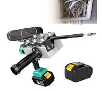 PweKzxt Automatic Electrician Wire Puller,Portable Wire,Puller Through Wall Electrical Threading Machine,Electrical Wire Puller,for Fully Automatic Threading Holders 1xBattery