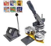 PweKzxt Button Maker Machine,Photo Magnet Making Machine,Square Magnet Button Maker Kit Badge Maker Machine,for Refrigerator Magnet,DIY Badge Making Badges-1000pcsMaterial