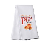 PWHAOO Broadway Musical Worst Pies in London Tea Towel Musical Theatre Broadway Gift Theatre Lover Gift (Worst Pies in London T)