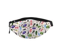 PWHAOO Disc Golf Lover Gift Disc Golf Waist Bag Pack Disc Golfing Fan Belt Bag Golf Lover Player Gift Father's Day Gift (Disc Golf Y)