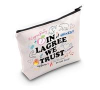 PWHAOO Fitness Lover Gift My L Era Makeup Bag Pilates Instructor Cosmetic Bag Workout Lover Gift Gym Instructor Gift, My L Era M