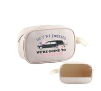 PWHAOO Funeral Director Gift We’re Going To The Cemetery Makeup Bag Mortician Cosmetic Bag Funeral Home Manager Gift, The Cemetery TM