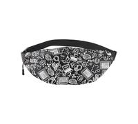 PWHAOO Future Speech Therapist Gift Speech Therapist Doodle Waist Bag Pack SLP Belt Bag Language Pathologist Gift, Speech Therapist Doodle Y