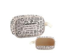 PWHAOO Mortician Gift Embalmer Definition Makeup Bag Funeral Director Cosmetic Bag Mortuary Science Student Gift, Embalmer Definition TM