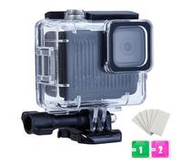 PWireless 196FT/60M Waterproof Case for GoPro Hero 4K, Underwater Diving Protective Housing Shell for Go Pro Hero 4K Compact Action Camera with Bracket Accessories