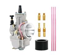 PWK 28mm Carburetor Motorcycle Power Jet Carb Racing Performance Universal For 75cc to 125cc Pit Dirt Bike Motocross Enduro On/Off Road ATV Quad Scooter (28mm)